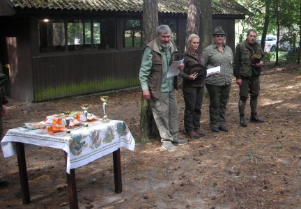 Zkouška nováčků - bezkontaktní norování (ZN) v Horním Jelení 10.9.2022